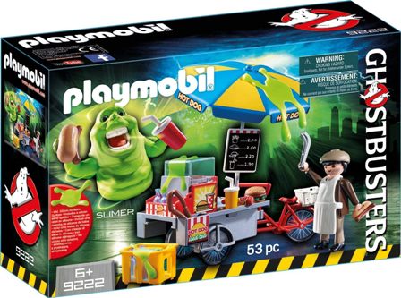 Playmobil 9222 SLIMER E IL CARRETTO DEGLI HOT DOG