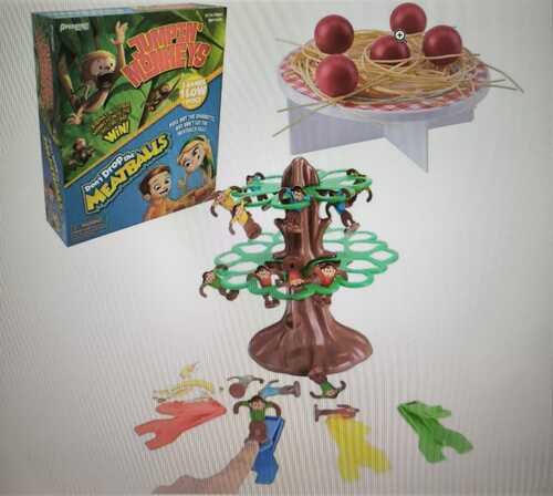 GIOCO DI SOCIETA' 924267.006 JUMPIN MONKEYS/DON'T TROP THE - 2 GIOCHI