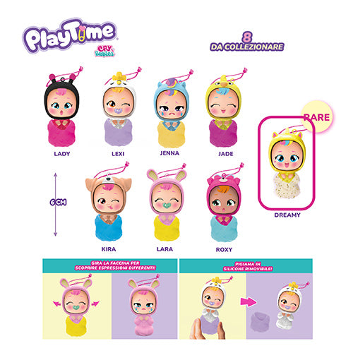924567 BAMBOLA CRY BABIES PLAY TIME NEWBORNS - BUSTINA A SORPRESA