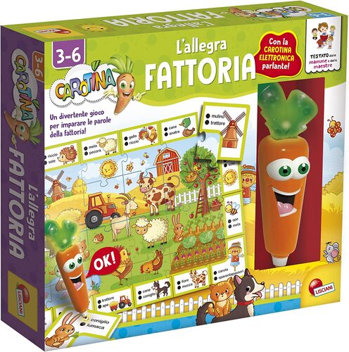 EDUCATIVO 92642 CAROTINA PENNA PARLANTE BLISTER ALLEGRA FATTORIA