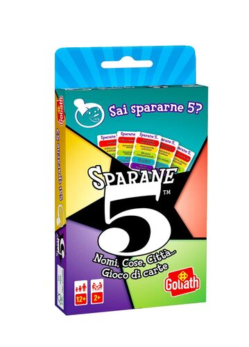 GIOCO DI SOCIETA' 926769.012 SPARANE 5 CARD GAME
