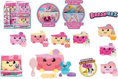 928206 BREAKEEZ CAKES ASST.8 SINGOLO - A SORPRESA