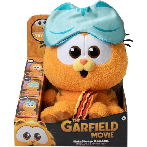 931614.002 BABY GARFIELD PELUCHE INTERATTIVO 25CM