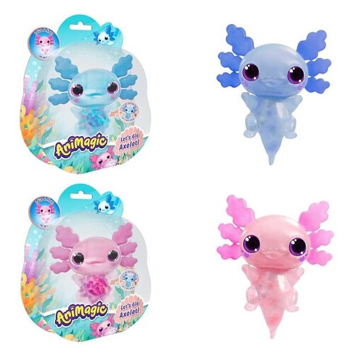 932096.001 Animagic Glo Axolotl Rosa/Azzurro SINGOLO ass.to