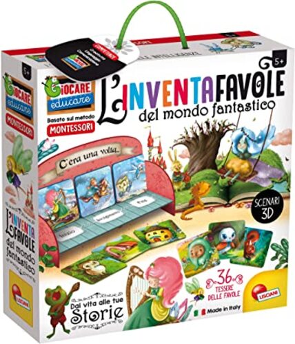 EDUCATIVO 95216 MONTESSORI L'INVENTAFAVOLE DEL MONDO FANTASTICO