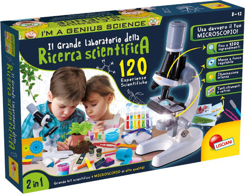 SCIENZA 97579 I'M A GENIUS IL LABORATORIO DELLA RICERCA SCIENTIFICA