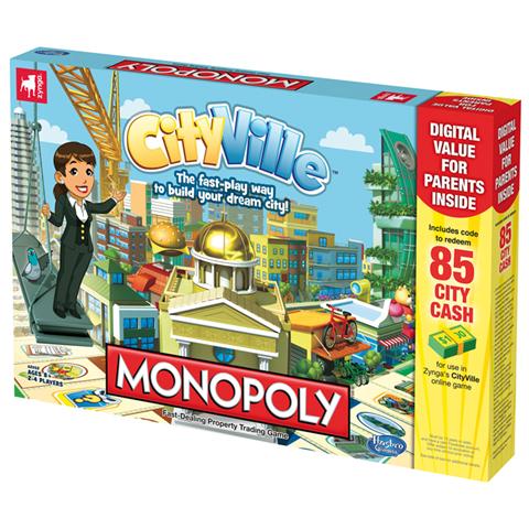 GIOCO DI SOCIETA' A2052 MONOPOLY CITYVILLE