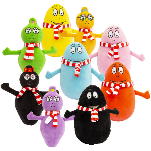 BAP43000 BARBAPAPA' PELUCHE SCIARPA SINGOLO-9 VARIANTI
