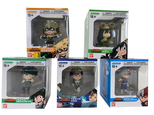 BD37657 MY HERO ACCADEMIA CHIBI MASTERS BANDAI SINGOLO- 5 VARIANTI