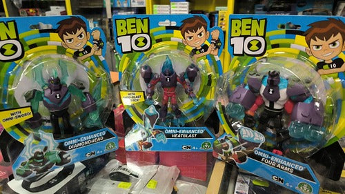 BEN19710 BEN10 PERSONAGGIO SINGOLO - 3 VARIANTI