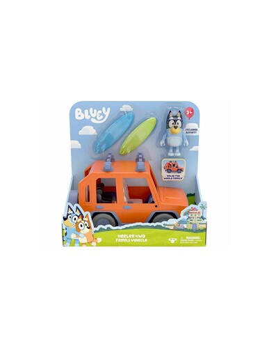 BLY03010 BLUEY VEICOLO JEEP CON 1 PERS.