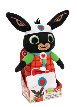 BNG37000 BING PELUCHE DOTTORE C/ACC. 37CM