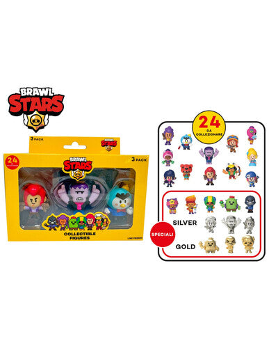 BRS17498 Brawl Stars pack 3 personaggi
