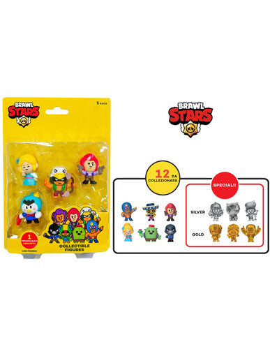 BRS17499 Brawl Stars blister 5 personaggi