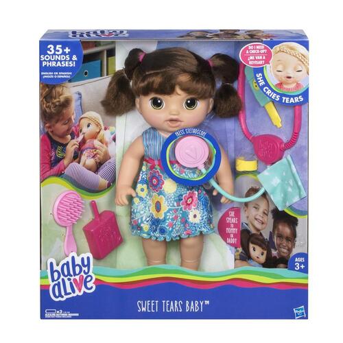 VINTAGE 2018 BAMBOLA BABY ALIVE DOLCE LACRIMUCCIA (ITA)