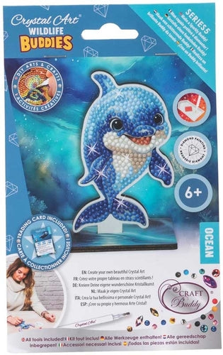 CAFGR-31GEN046 Delfino, crystal art buddy