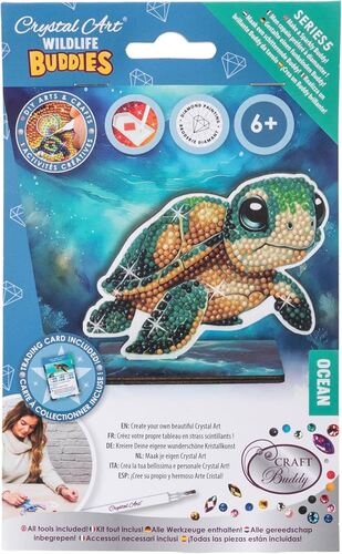 CAFGR-31GEN049 Tartaruga, crystal art buddy