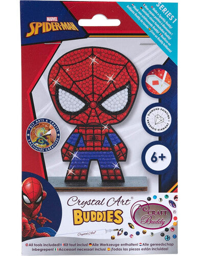CAFGR-MCU001 Spiderman, crystal art buddy