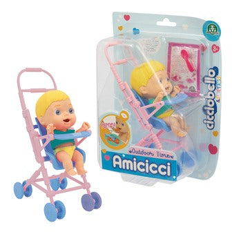 CC018000 CICCIOBELLO AMICICCI PASSEGGINO C/1FIG
