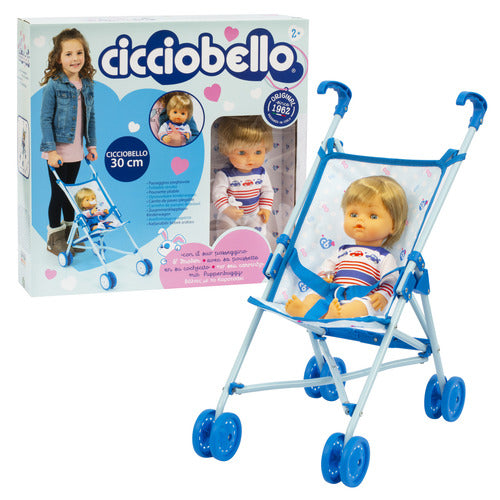CCB95000 BAMBOLA CICCIOBELLO CM30 CON PASSEGGINO