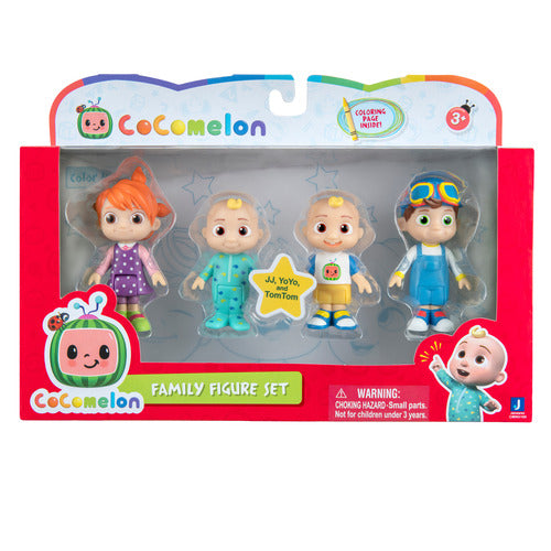CCM14001 COCOMELON PACK 4 PERSONAGGI
