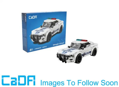 DBLC55063W Cada - Police car - Night Hunt Pursuit - 156PCS