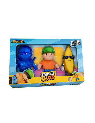 DIR178169 Stumble Guys Monsterflex Pack da 3 personaggi