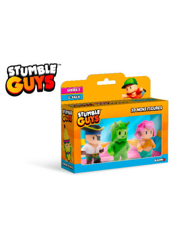 DIR178176 Stumble Guys Pack 3 personaggi 3° Serie