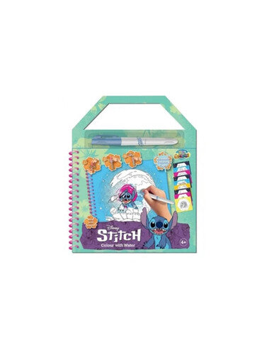 DISST24354 Stitch Blocco e pennarello Water Color