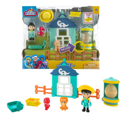 DNA04000 DINO RANCH PLAYSET INCUB.C/PERS