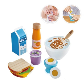 LEGNO E3172 Delizioso set gioco per la colazione