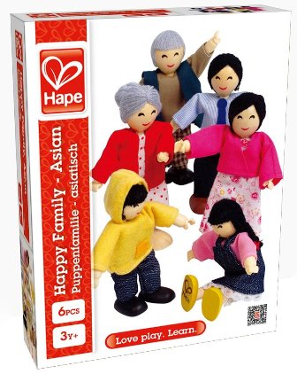 LEGNO E3502 Famiglia Felice ² Asiatica