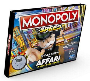 GIOCO DI SOCIETA' E7033103 MONOPOLY SPEED