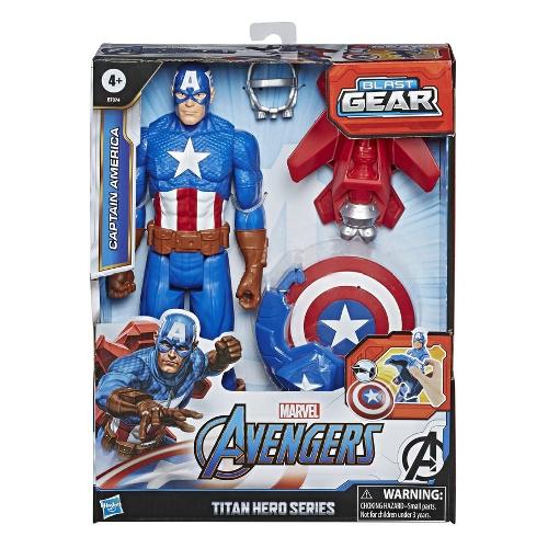E73745L0 AVENGERS TITAN HERO BLAST GEAR CAP. AMERICA