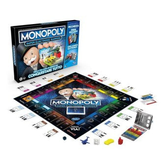 GIOCO DI SOCIETA' E8978103 MONOPOLY SUPER ELECTRONIC BANKING