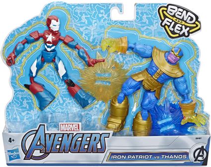 E91975L0 AVENGERS  BEND N FLEX DUALPACK