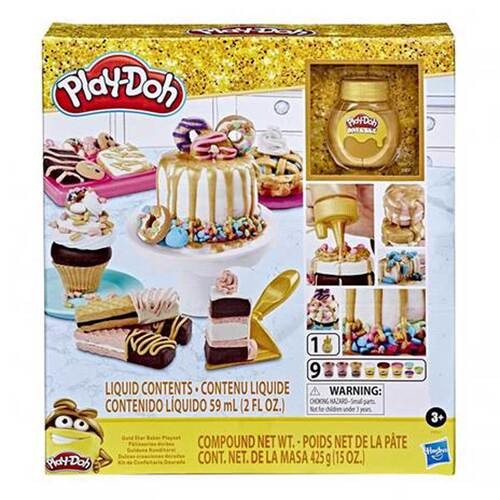 E94375L0 PLAYDOH PASTICCINI DORATI