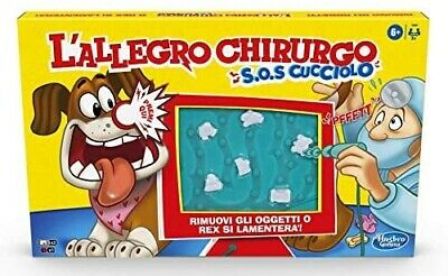GIOCO DI SOCIETA' E9694103 L'ALLEGRO CHIRURGO S.O.S. CUCCIOLO