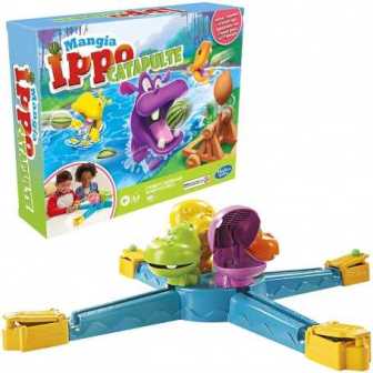 GIOCO DI SOCIETA' E9707103 MANGIA IPPO CATAPULTE