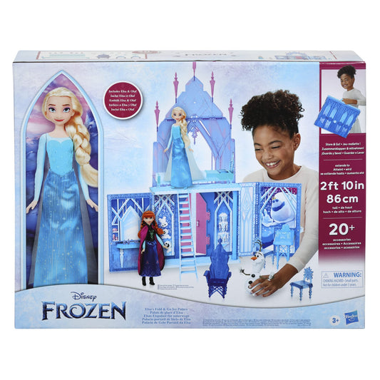 F28285L0 BAMBOLA FROZEN 2 CASTELLO DI GHIACCIO + BAMBOLA