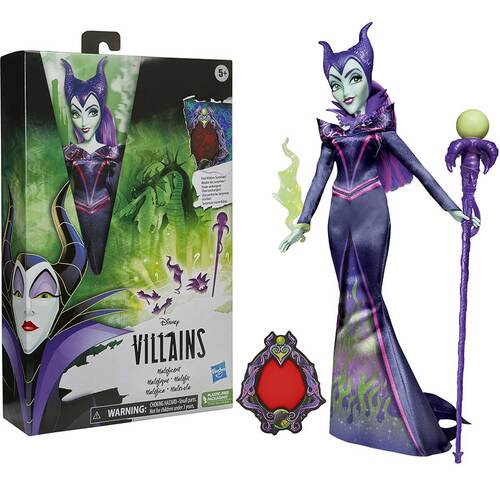 F45615X2 BAMBOLA DISNEY PRINCESS VILLAINS MALEFICA