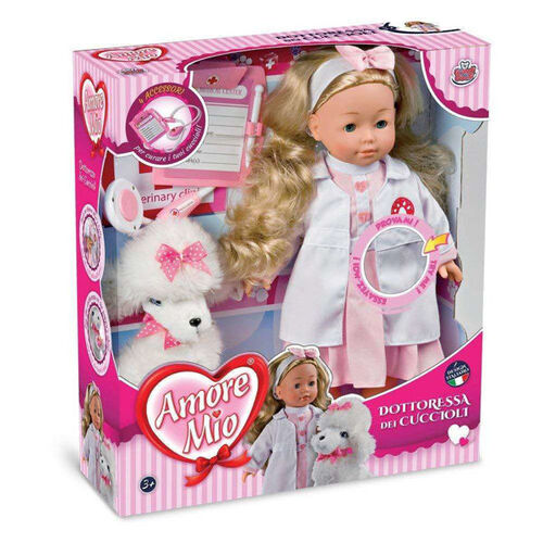 GG-71009 BAMBOLA AMORE MIO DOTTORESSA DEI CUCCIOLI TV