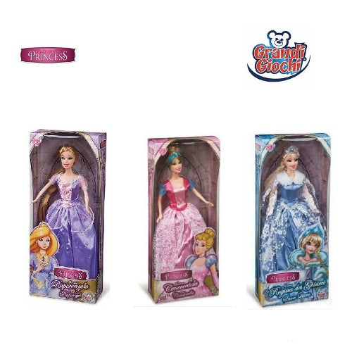GG02900 PRINCESS FASHION DOLL 30CM ASS
