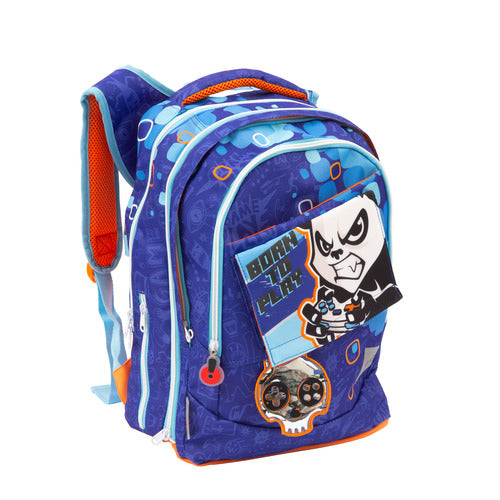 SCUOLA GG9Q2710 GOPOP ZAINO EST. ROUND BORN TO PLAY