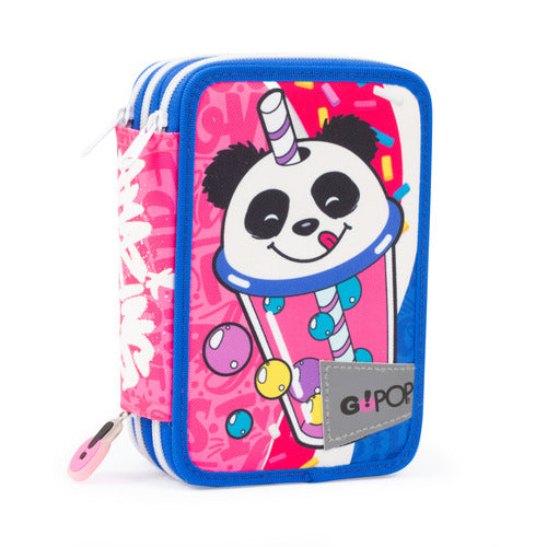 SCUOLA GG9U2310 GOPOP ASTUCCIO 3 ZIP BUBBLE STAR