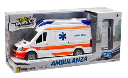 GGI190005 FW AMBULANZA LUCI/SUONI C/LETT