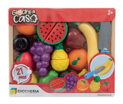 GGI190082 Cassetta 21 Frutte Affetta con Coltello