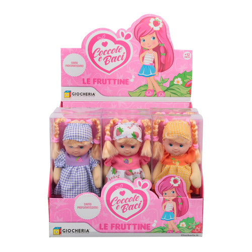 GGI190200 C&B BAMBOLA FRUTTA SINGOLA-3 VARIANTI