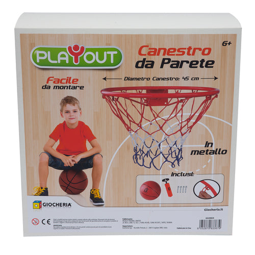 GGI200020 PO BASKET IN METALLO DA MURO D.45CM