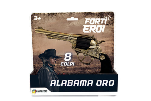 GGI200110 FE PISTOLA ALABAMA ORO 8 COLPI